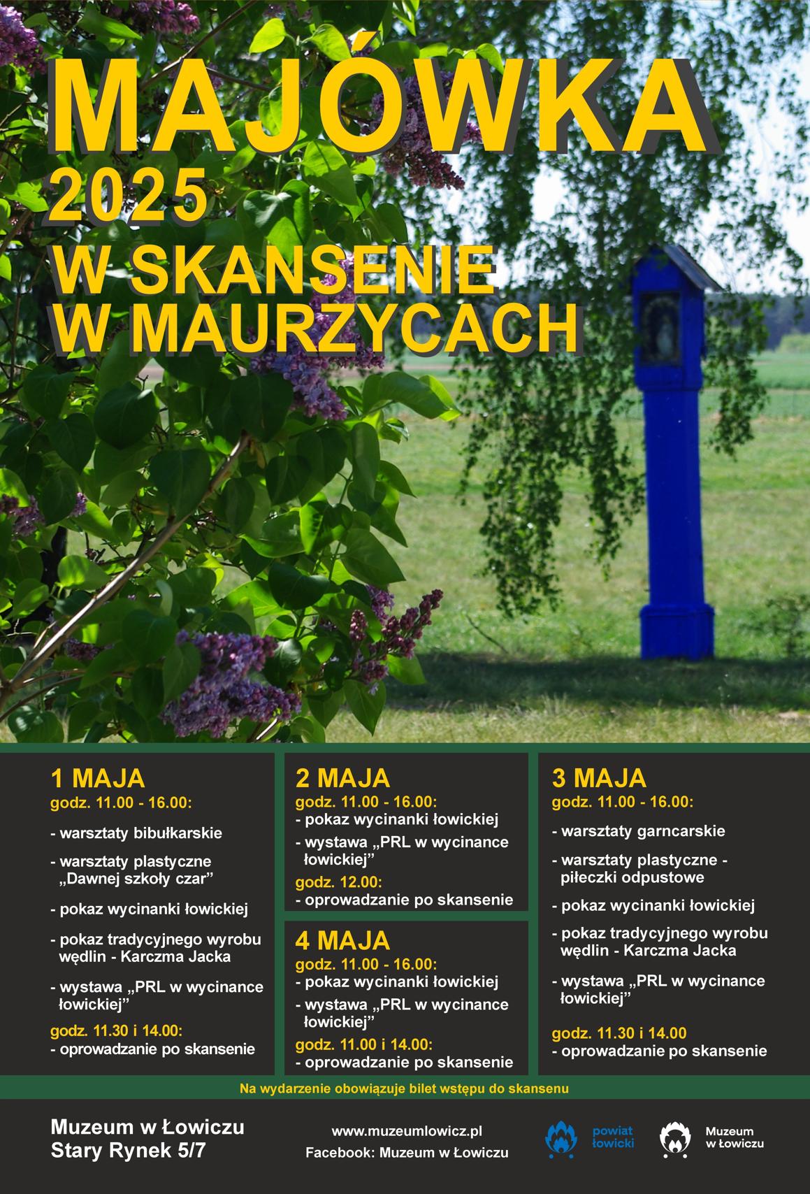 Majówka w Skansenie w Maurzycach 2025
